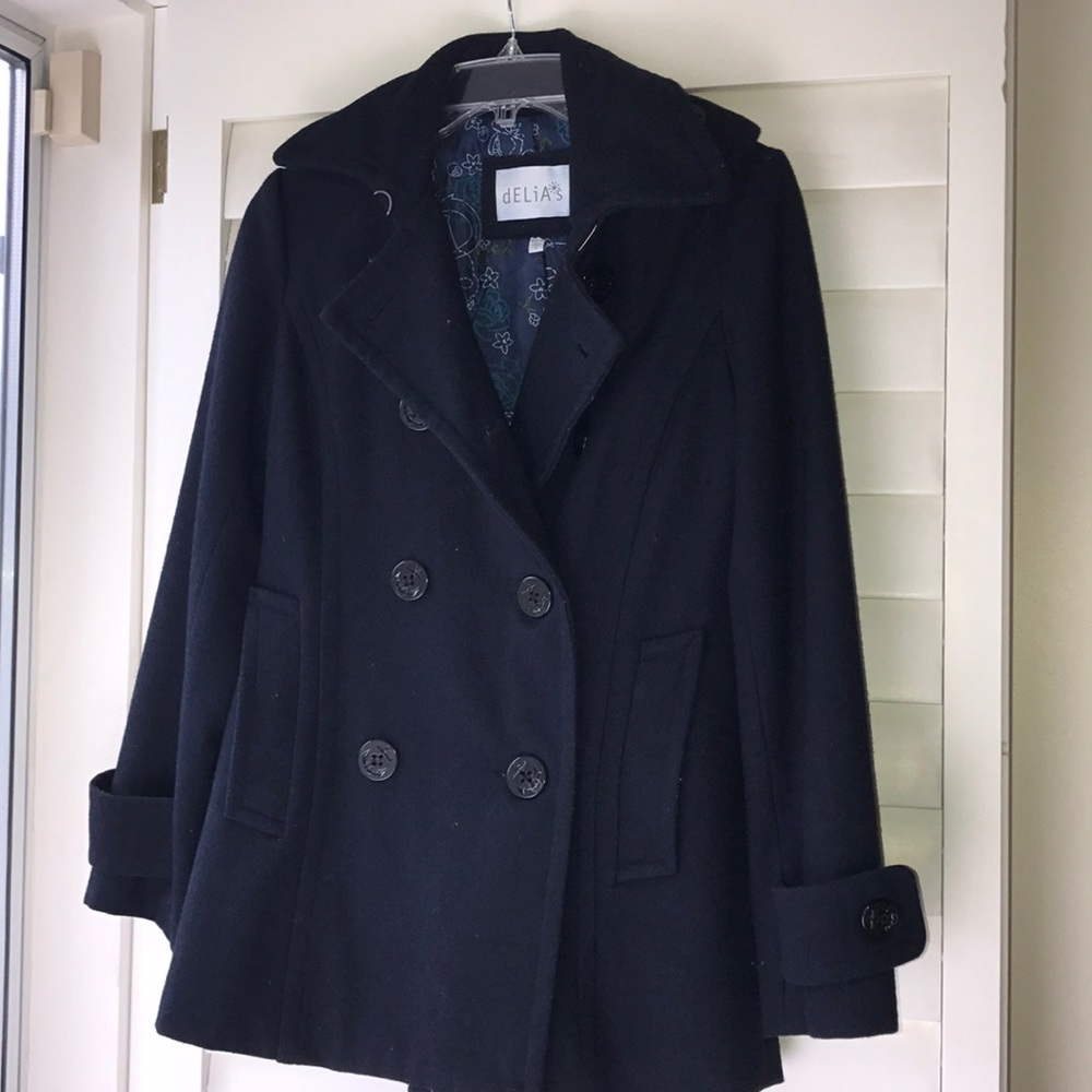 Delia's Wool Peacoat